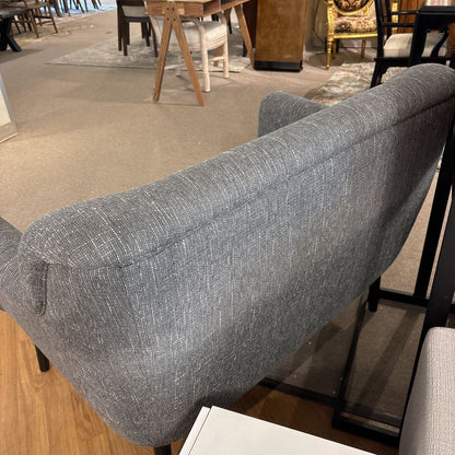 Grey Contemporary Apartment Loveseat