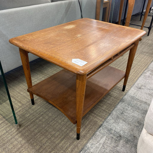 Vintage LANE ACCLAIM Side Table w/Shelf (AS IS)