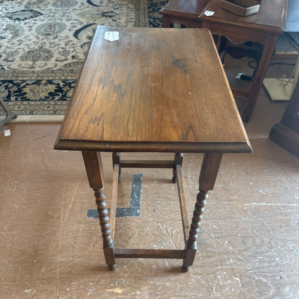 Barley Twist Rectangle Occasional Table