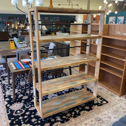 Vintage Wheeled Bookcase C BOOKSHELVES