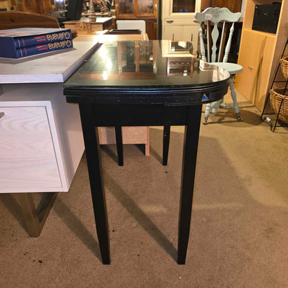 Blackwood Dressing Table w. Drawer & Glass Top