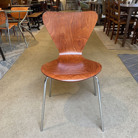 Arne Jacobsen *Replica* Bentwood Chrome Leg Dining Chair C DINING CHAIRS