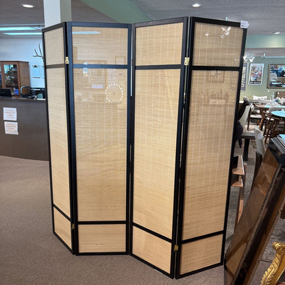 Bamboo 4 Panel Screen