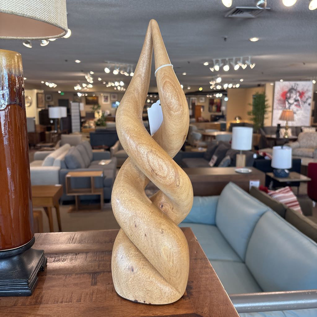 Hand Carved Abstract Wood Sculpture SMALLS