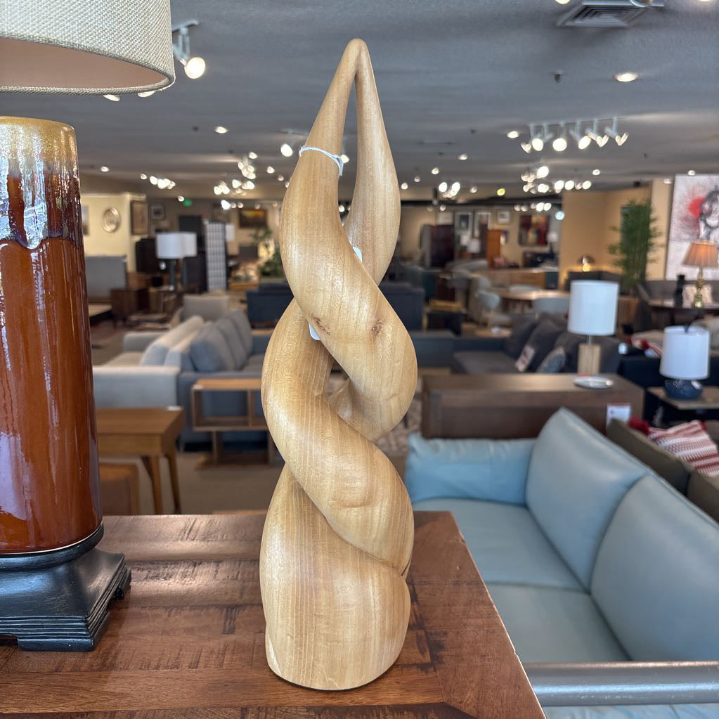 Hand Carved Abstract Wood Sculpture SMALLS