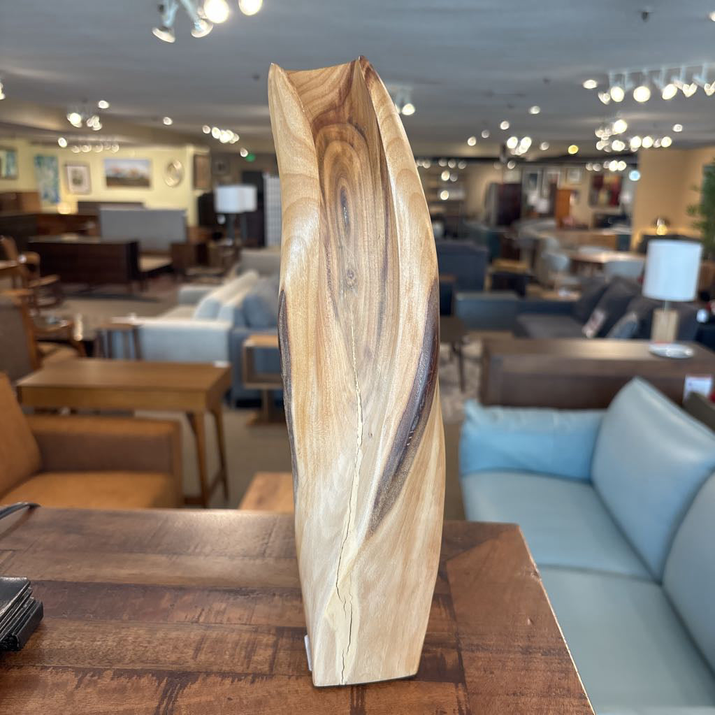 Hand Carved Abstract Wood Sculpture SMALLS