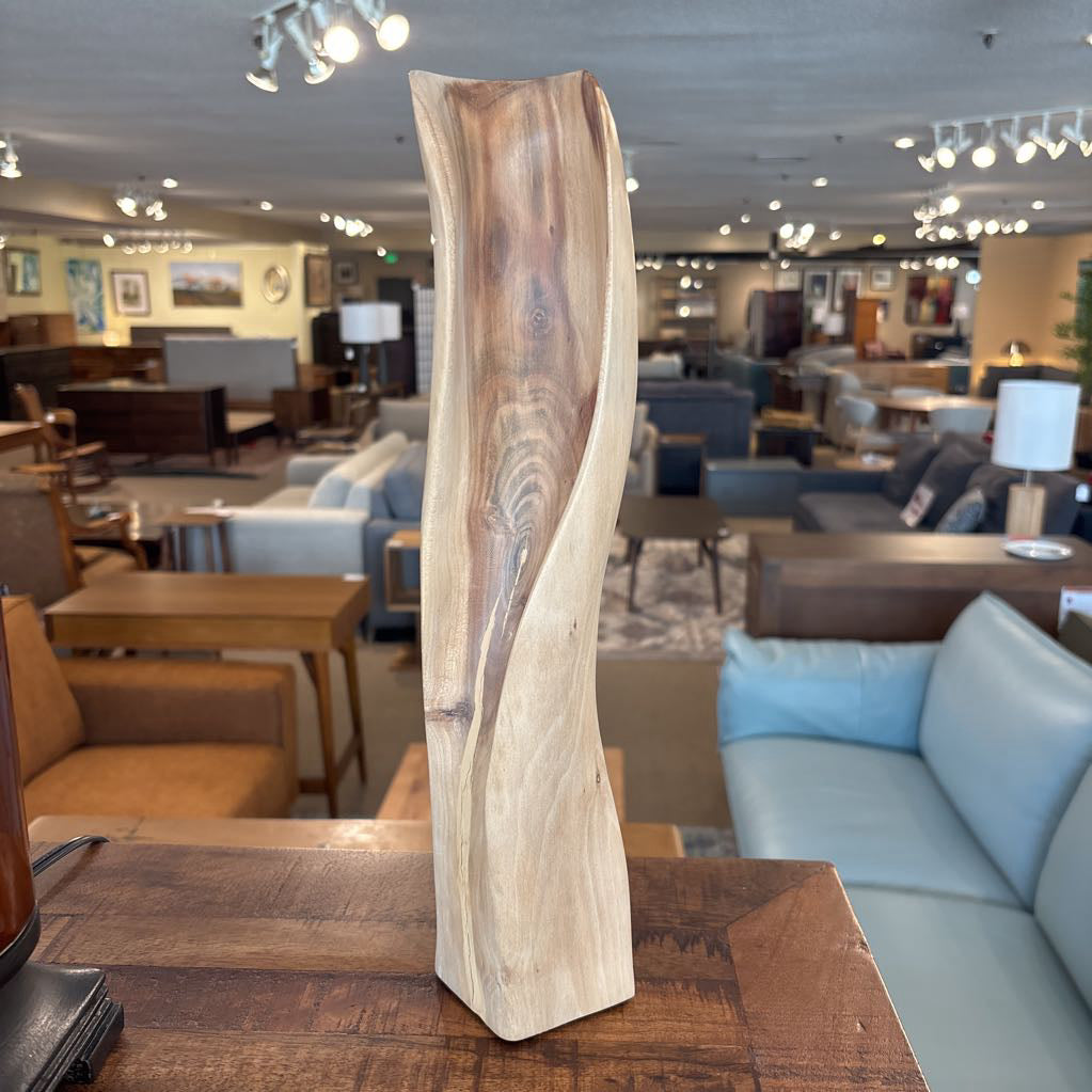 Hand Carved Abstract Wood Sculpture SMALLS