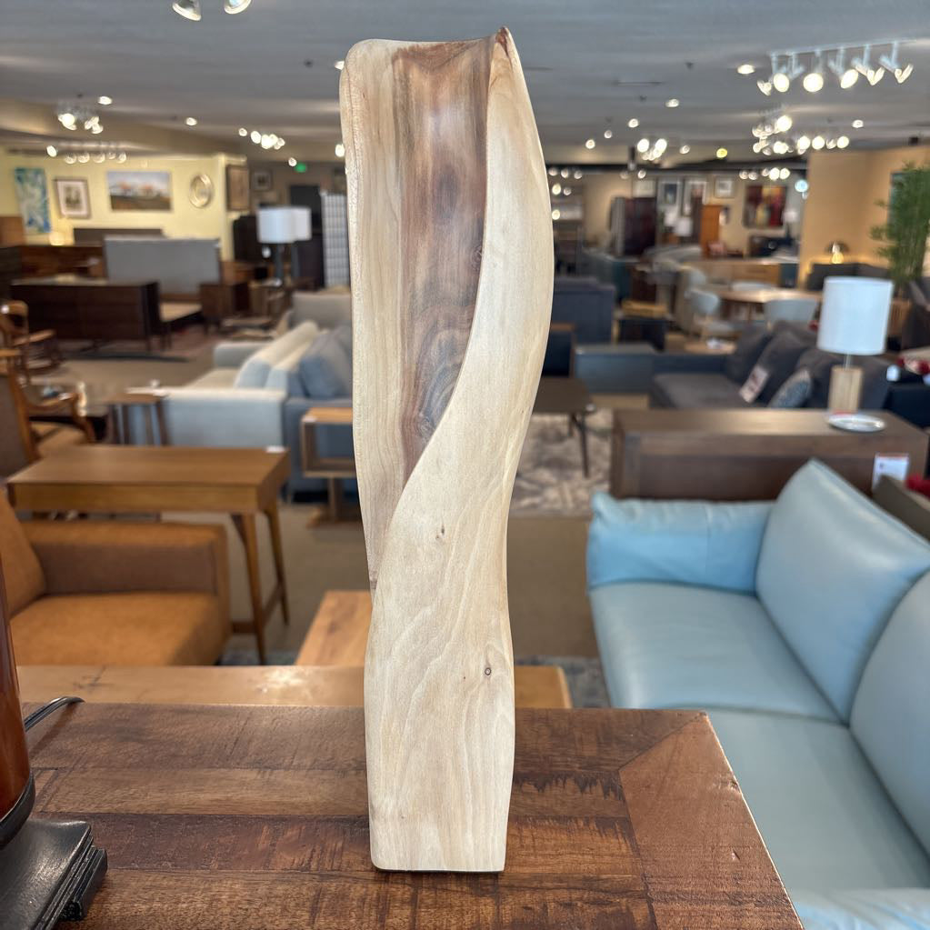 Hand Carved Abstract Wood Sculpture SMALLS