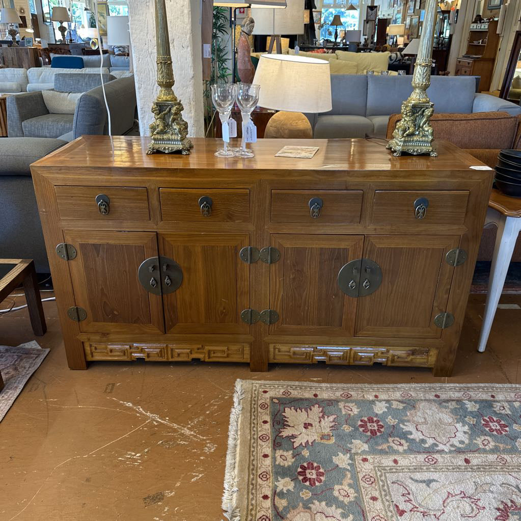 4 Drawer 4 Door Asian Style Sideboard
