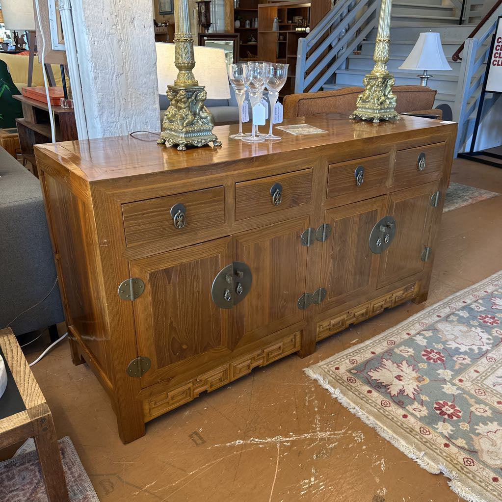 4 Drawer 4 Door Asian Style Sideboard