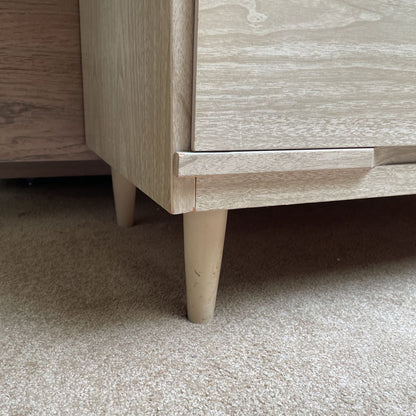 MC Laminate Top Drawers w/ Starbursts Lowboy