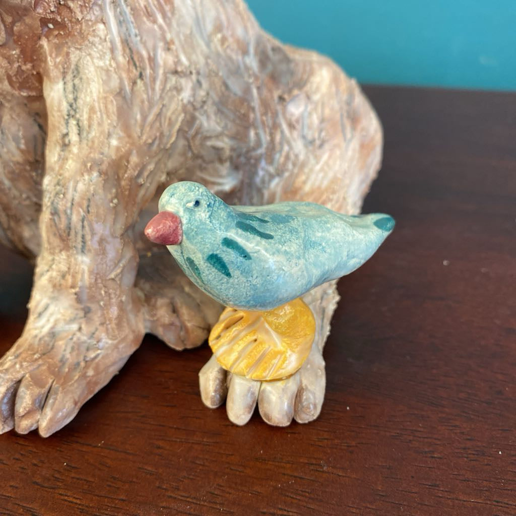 Signed CHRIS Whimsical Ceramic Dog Medium UNIQUE FINDS