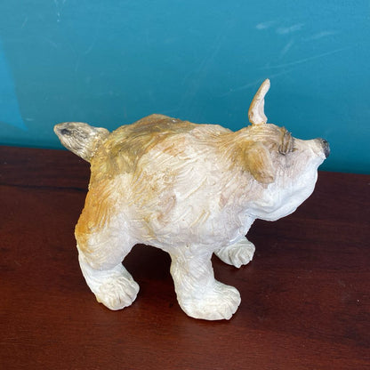 Signed CHRIS Whimsical Ceramic Dog Large UNIQUE FINDS