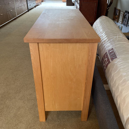 Room & Board Blonde Wood 7 Drawer Lowboy Dresser