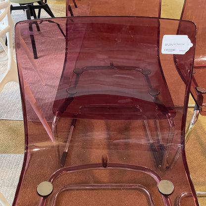 IKEA Tobias Plum Plastic Chair SET OF 4