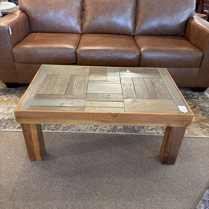 Reclaimed Wood Small Coffee Table