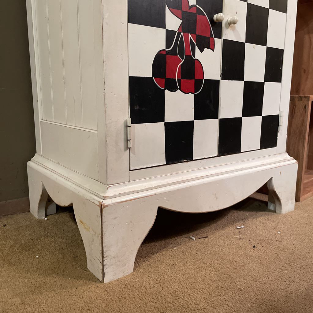 Checker Board Door Cabinet C CABINETS