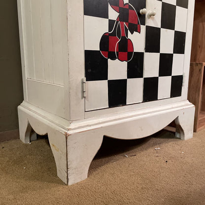 Checker Board Door Cabinet C CABINETS