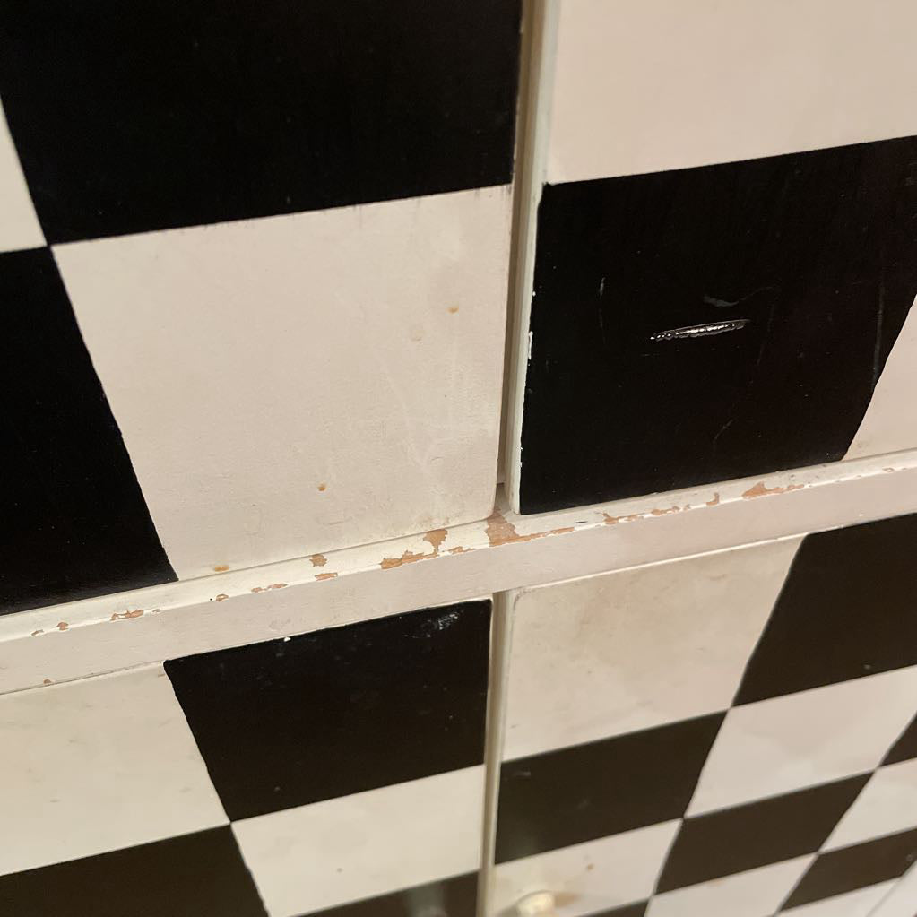 Checker Board Door Cabinet C CABINETS