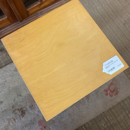Blonde Mod Tall Side Table /Plant Stand