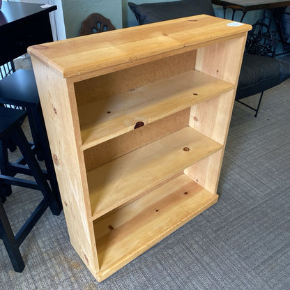 Small Blonde Pine Bookcase