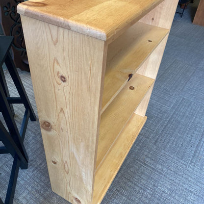 Small Blonde Pine Bookcase