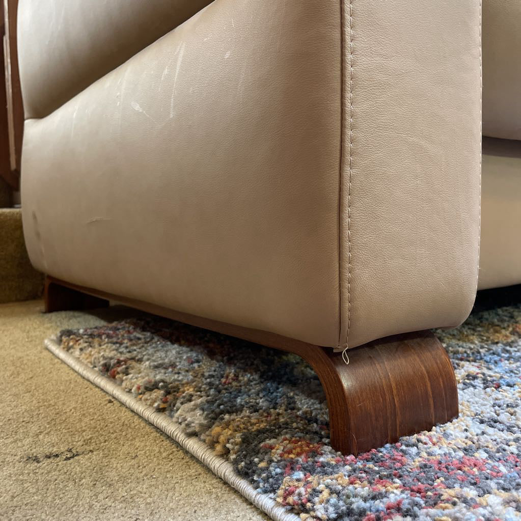 Ekorness Wave Khaki 3 Seat Reclining Sofa