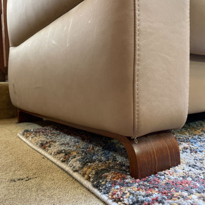 Ekorness Wave Khaki 3 Seat Reclining Sofa