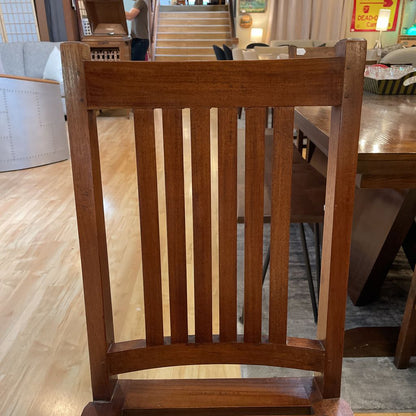 David Smith Co. Rustic Dining Table & 6 Chairs SET