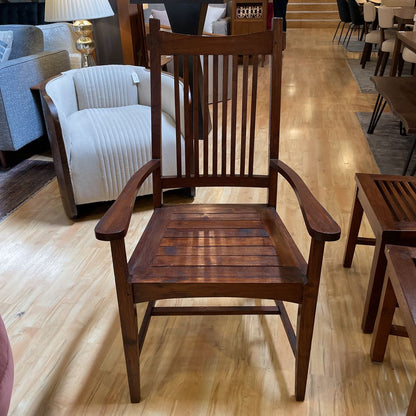 David Smith Co. Rustic Dining Table & 6 Chairs SET
