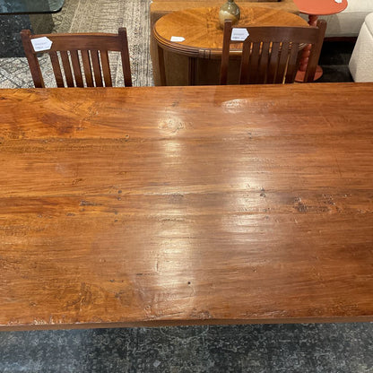 David Smith Co. Rustic Dining Table & 6 Chairs SET