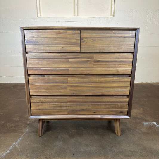 Brushed Pecan Chest C HIGHBOYS