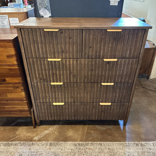 Slatted Front Pine Chest C HIGHBOYS