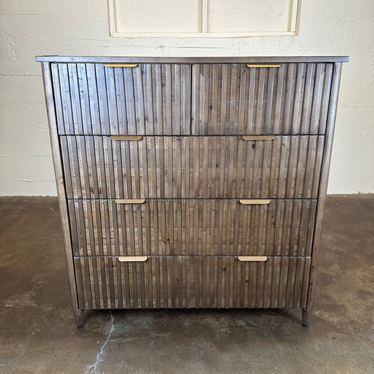 Slatted Front Pine Chest C HIGHBOYS