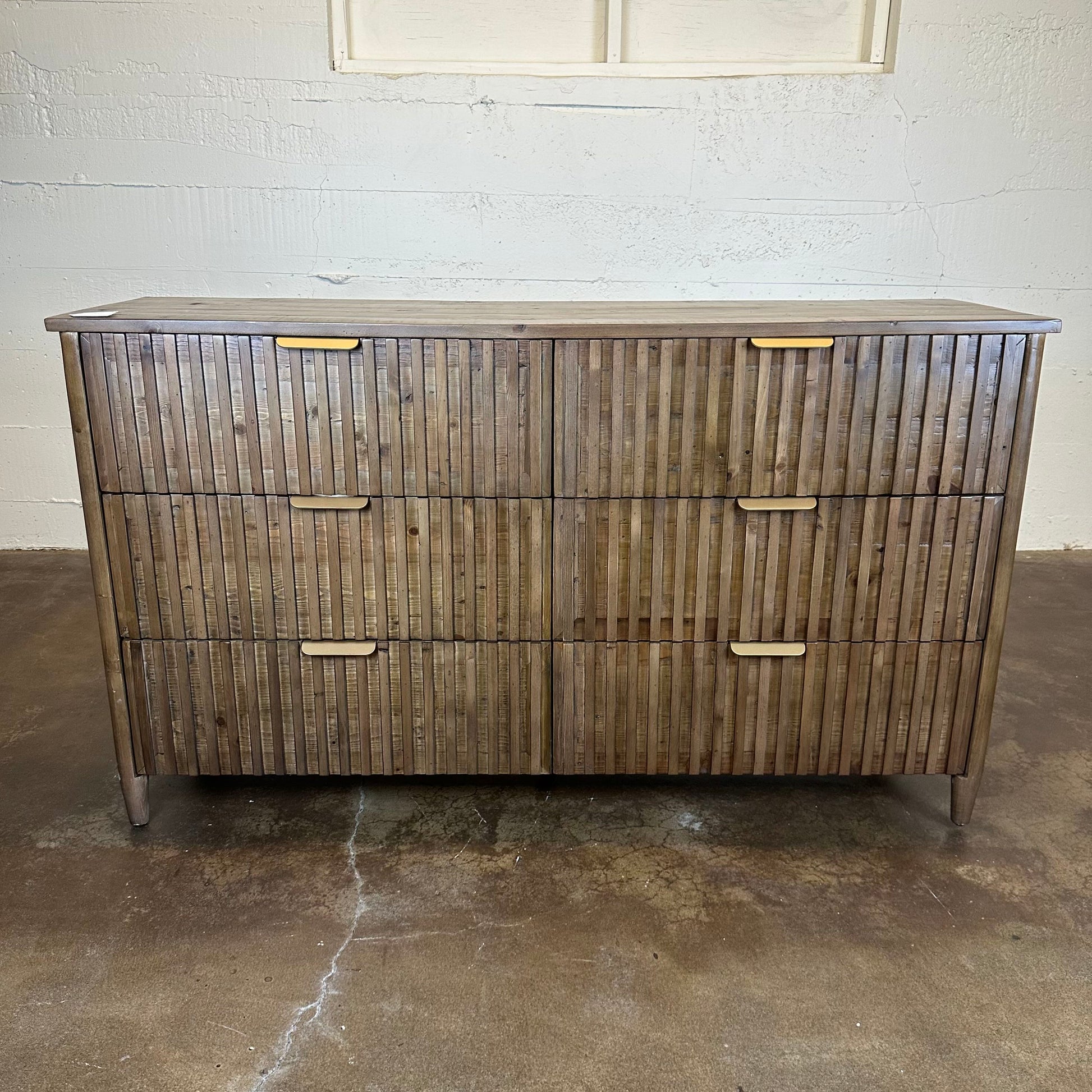 Slatted Front Pine Dresser C LOWBOYS