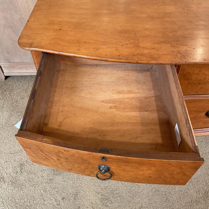 3 Drawer Curved Front Chest w/ Lion Hardware