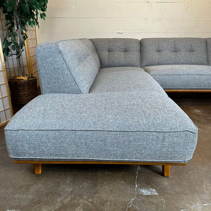 Odense Silver LAF Sectional