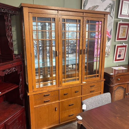 Mission Style Copper Hardware Hutch