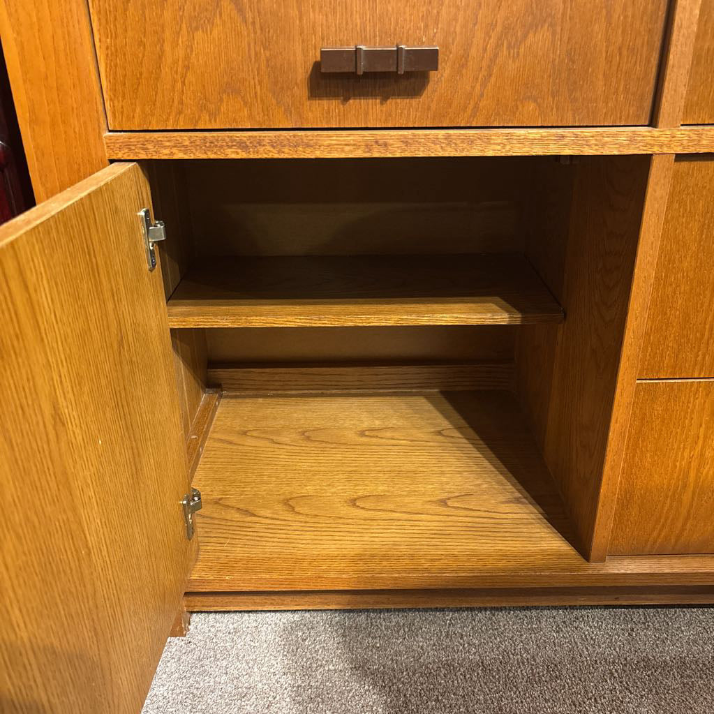 Mission Style Copper Hardware Hutch C CABINETS