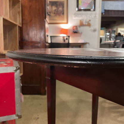 Drop Leaf Checkers Side Table C SIDE TABLES