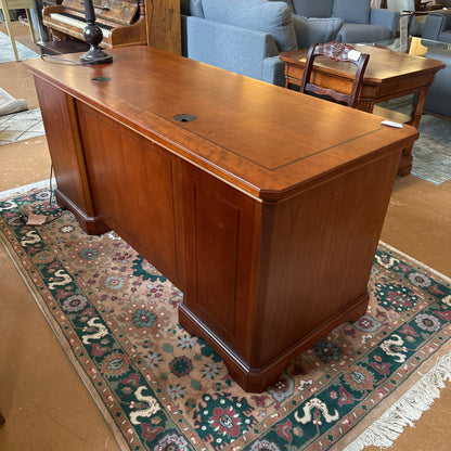 Desk W/ Cable Management And Locking Drawers