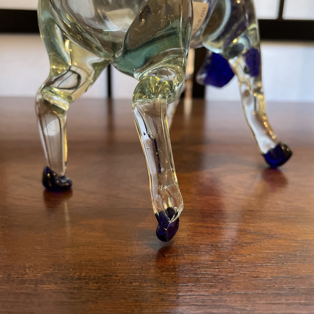 Glass Blue Mane Horse SMALLS
