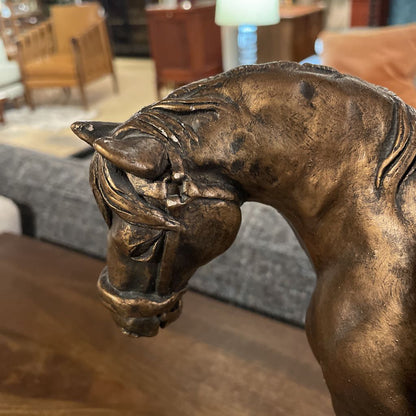 AUSTIN PRODUCTIONS Cowboy & Horse Statue