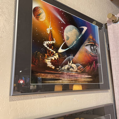 Saturn w/ Pyramid Eye