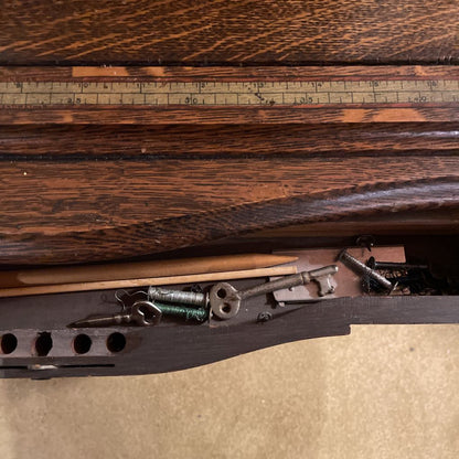 Antique Oak Daytonia Sewing Machine