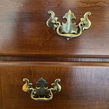 Sumter Cabinet Co. 7 Drawer Highboy Dresser w/ Golden Hardware