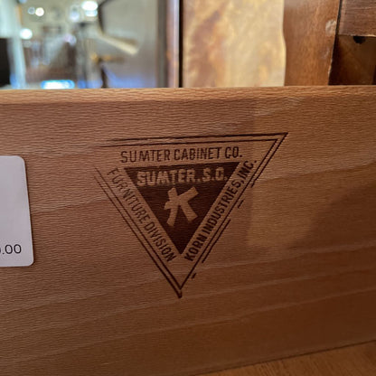Sumter Cabinet Co. 7 Drawer Highboy Dresser w/ Golden Hardware