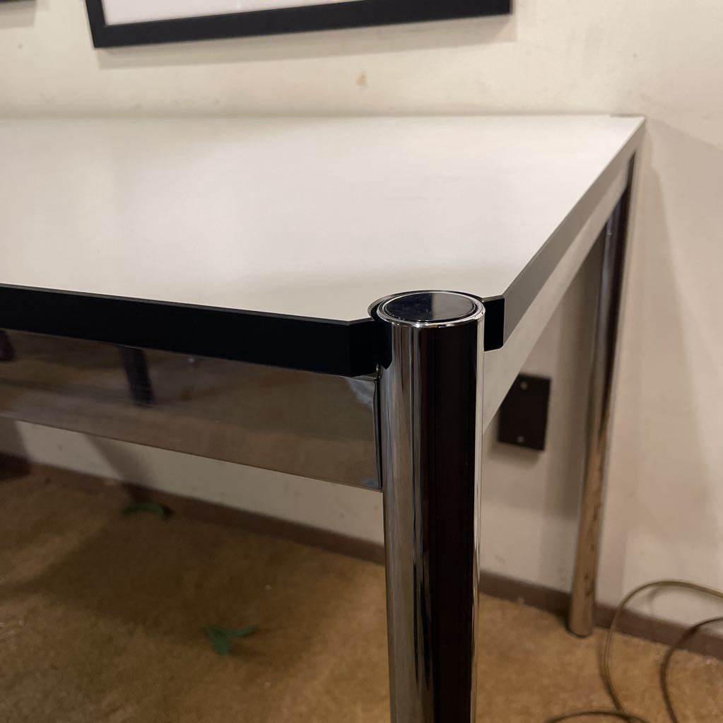 USM Haller Work Table w/ Chrome Legs C DESKS