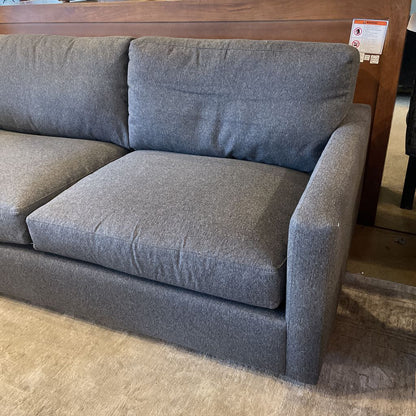 Room & Board Blue Fabric LAF Sectional