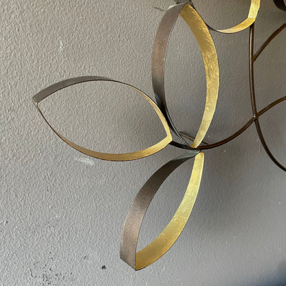 Metal Leaves Wall Art